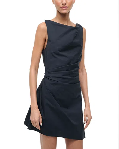 Staud Callie Mini Dress In Black