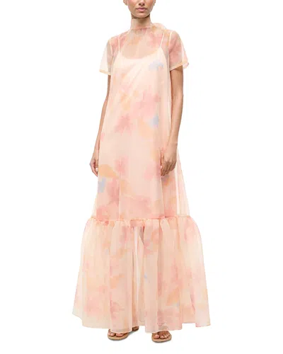 Staud Calluna Dress In Pink