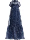 Staud Calluna Zodiac Dress In Blue