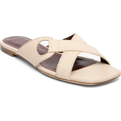 Staud Camille Slide Sandal In Cream