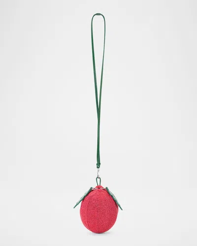 Staud Campari Beaded Crossbody Bag