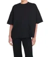 Staud Casette Oversize T-shirt In Black