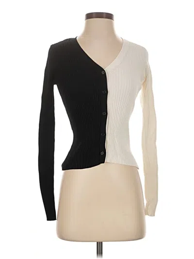 Pre-owned Staud Cardigan Sweater In Ivory