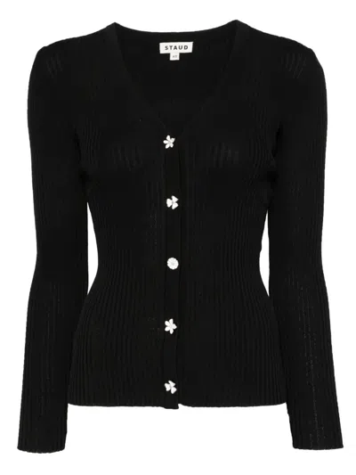 Staud Cardigan Mit Aufgesetzten Taschen