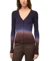 Staud Cargo Sweater In Dusk Dip Dye