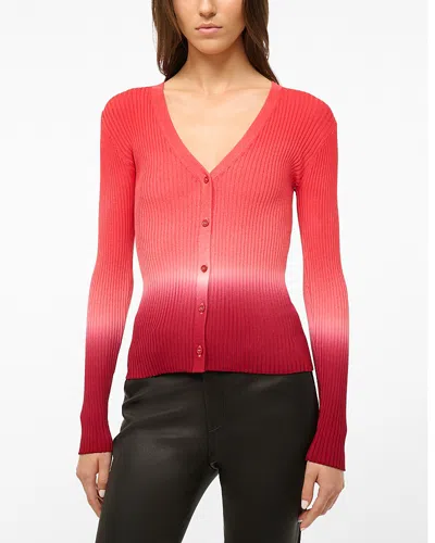 Staud Cargo Sweater In Dusk Dip Dye
