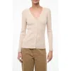 Staud Cargo Sweater In Brown