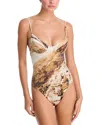 Staud Caroline One Piece Cliffside In Multi