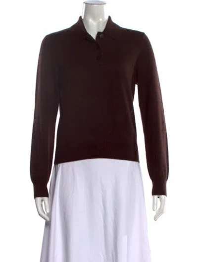 Pre-owned Staud Cashmere Sweater W/ Tags In Black