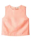 Staud Cassia Silk Top In ピンク