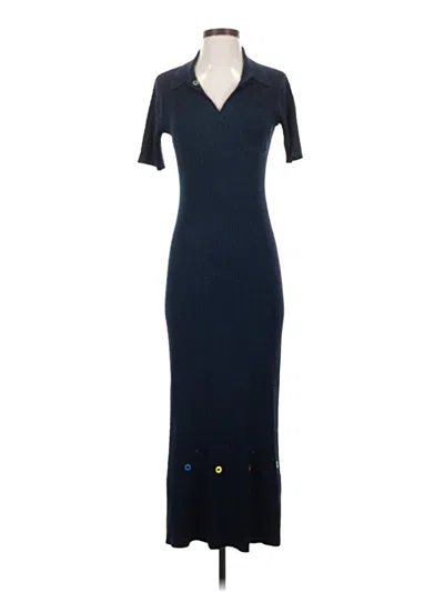 Pre-owned Staud Casual Dress In Blue