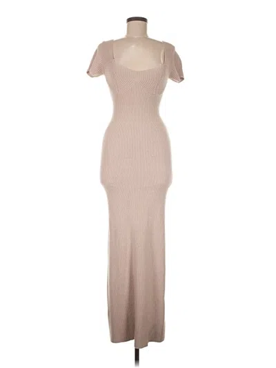 Pre-owned Staud Casual Dress In Brown