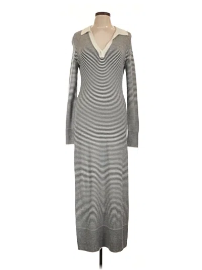 Pre-owned Staud Casual Dress In Gray