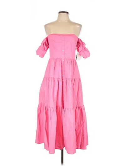 Pre-owned Staud Casual Dress In Pink