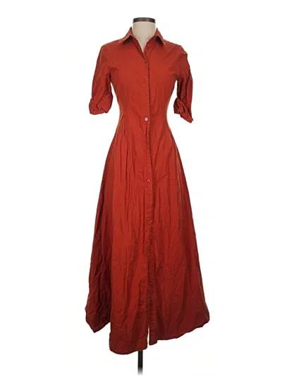 Pre-owned Staud Casual Dress In Red