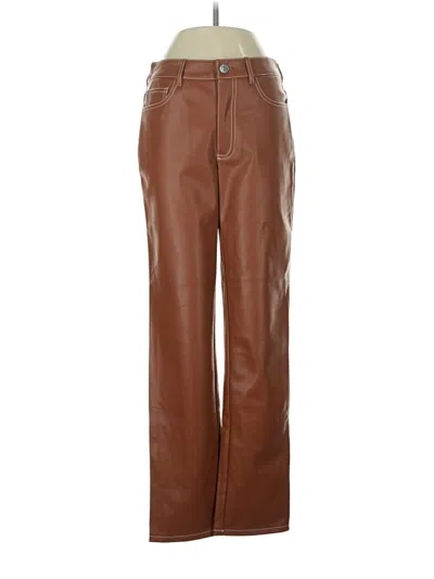 Pre-owned Staud Casual Pants In Brown