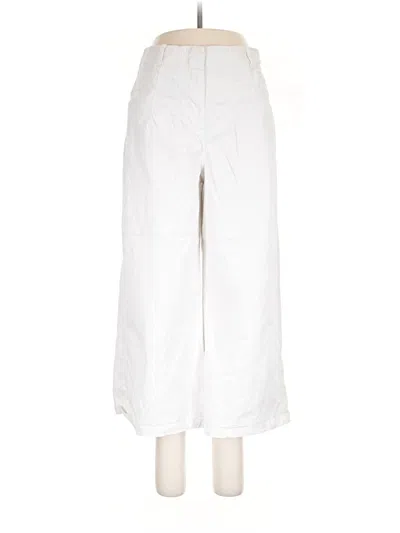 Pre-owned Staud Casual Pants In White