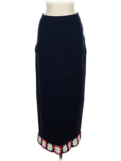 Pre-owned Staud Casual Skirt In Blue