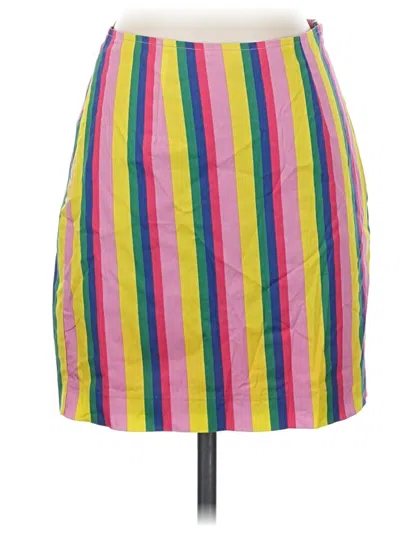 Pre-owned Staud Casual Skirt In Pink