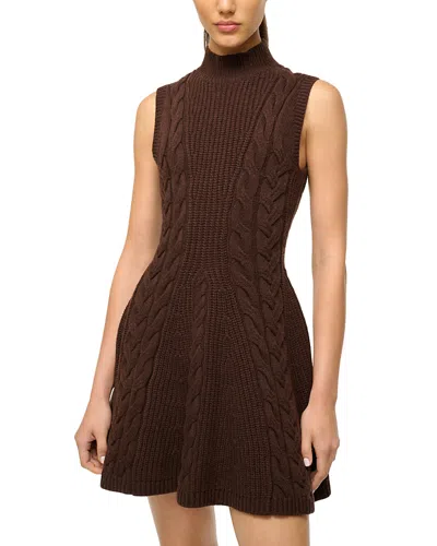 STAUD CHARADE SWEATER DRESS
