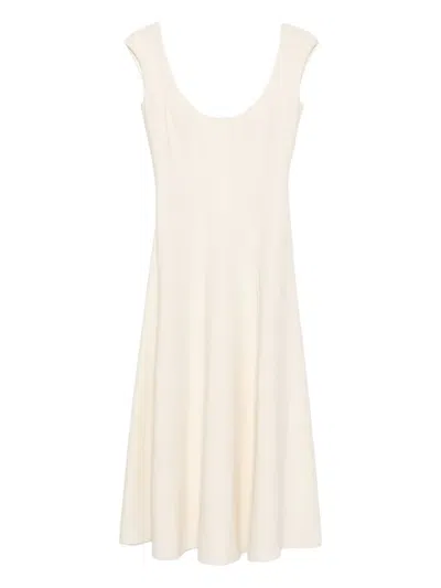 Staud Charlotte Dress In Neutral