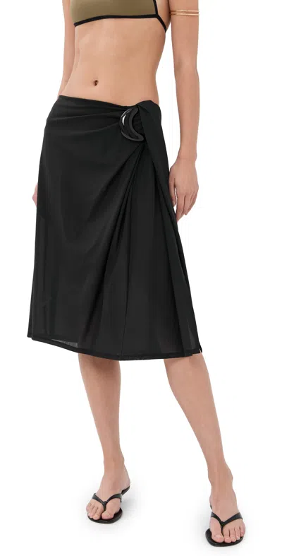 Staud Chiara Skirt Black