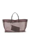 Staud Christos Large Mesh Tote In Multi