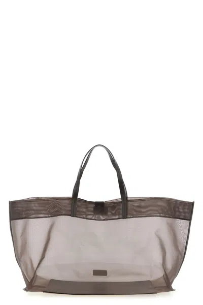Staud 'christos' Large Shopping Bag In Brown