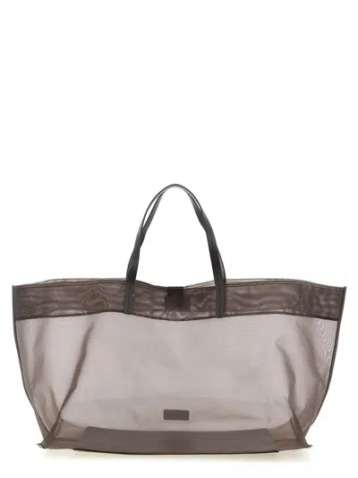 Staud 'christos' Large Shopping Bag In Brown