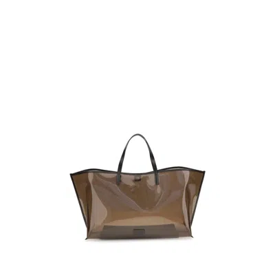 Staud Christos Large Tote Women's Bag In Brown