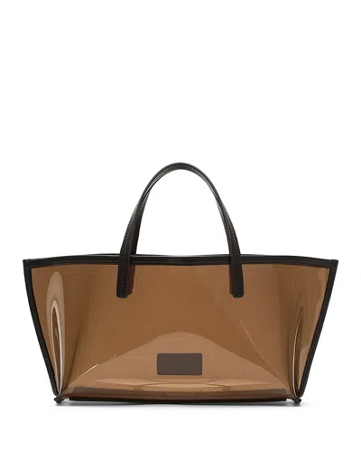 Staud Christos Mini Tote In Brown