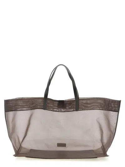 Staud Christos Tote Bag In Brown