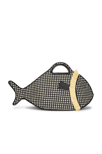 Staud Cleo Fish Basket Tote Bag