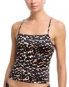 Staud Cleo Tankini Top In Multi