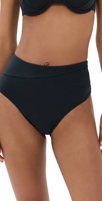 Staud Coast Bikini Bottoms Black