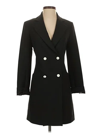 Pre-owned Staud Coat In Black