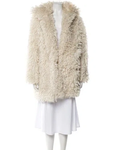 Pre-owned Staud Coat In Neutral