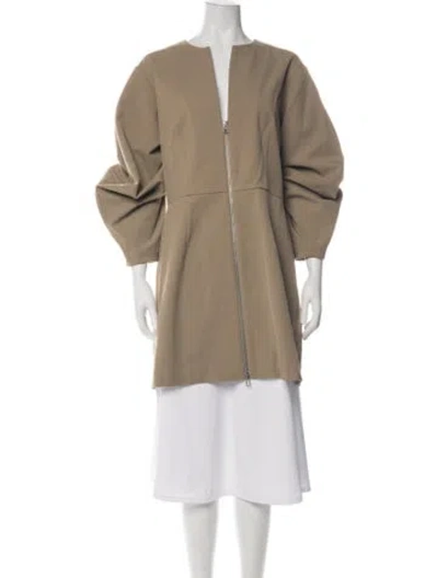 Pre-owned Staud Coat In Neutral