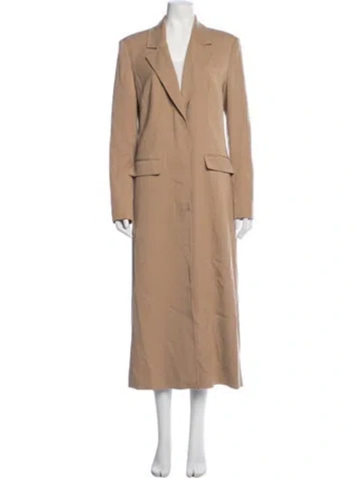 Pre-owned Staud Coat In Neutrals