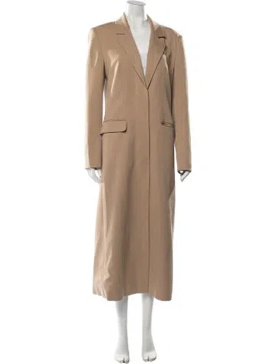 Pre-owned Staud Coat In Neutrals
