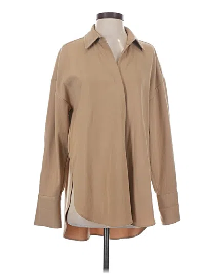 Pre-owned Staud Coat In Tan