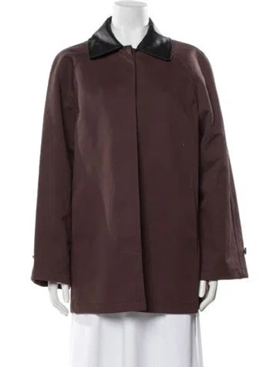 Pre-owned Staud Coat W/ Tags In Brown