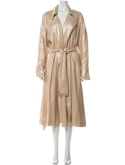 Pre-owned Staud Coat W/ Tags In Gold