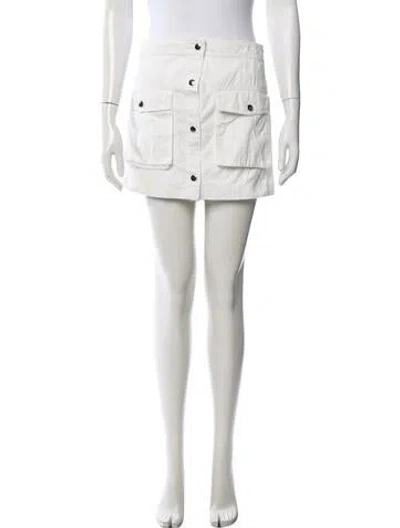 Pre-owned Staud Coat In White