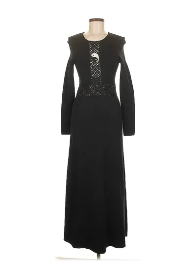 Pre-owned Staud Cocktail Dress In Black