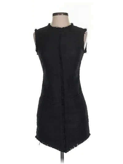 Pre-owned Staud Cocktail Dress In Black