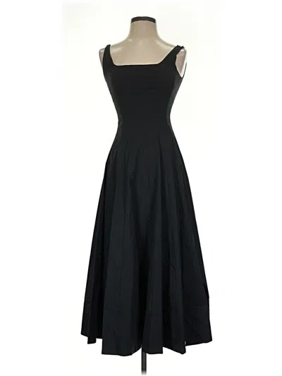 Pre-owned Staud Cocktail Dress In Black
