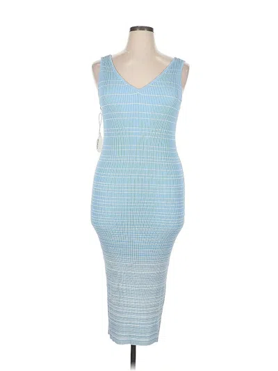 Staud Cocktail Dress In Blue