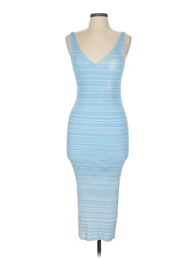Pre-owned Staud Cocktail Dress In Blue