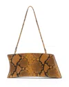 Staud Coco Leather Shoulder Bag In Brown